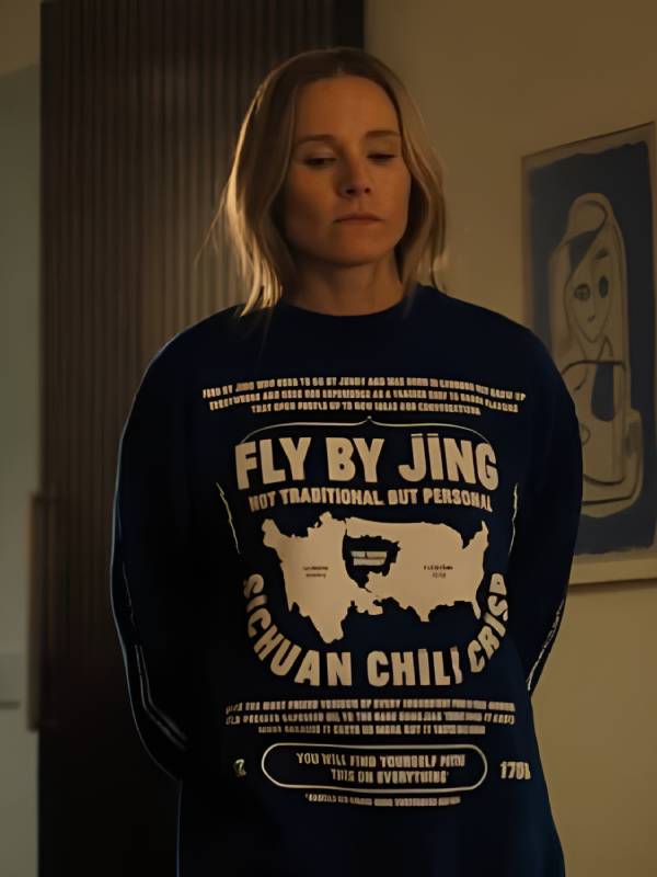 Nobody Wants This S2 Kristen Bell “Fly By Jing” Sweatshirt