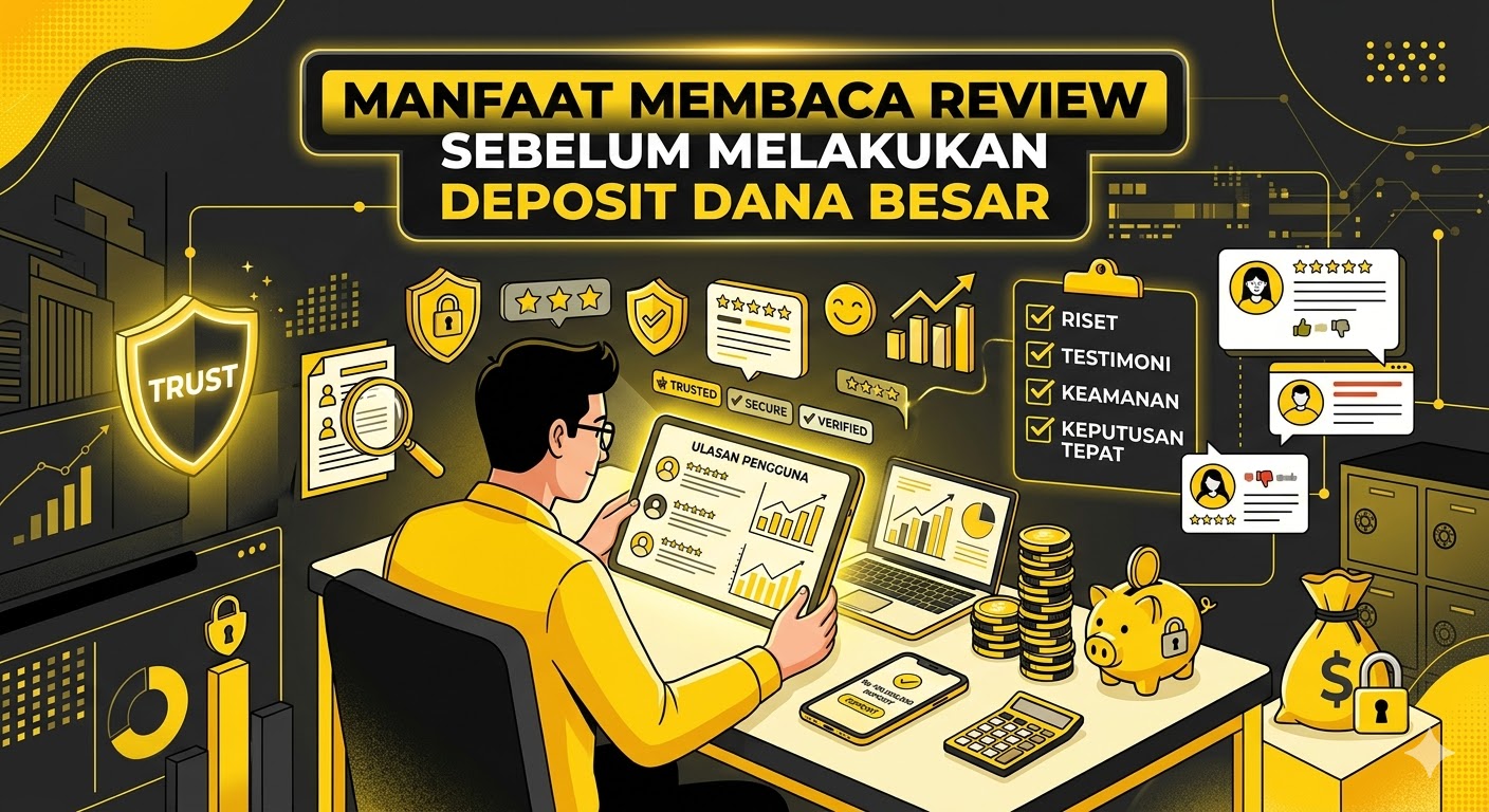 Manfaat Membaca Review Sebelum Melakukan Deposit Dana Besar